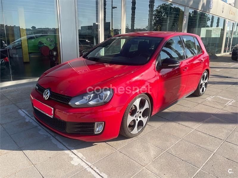 Rojo Usado 2010 VW Golf VI GTI Berlina | 11.500 € (Precio justo) - Imagen 1/4