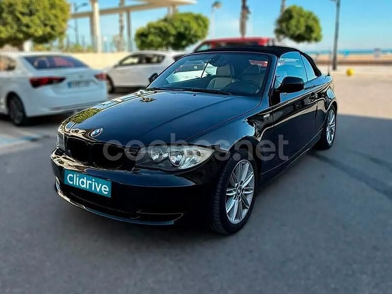 Usado BMW 120 Cabriolet 170 CV (125 kW) 2010 Negro Descapotable
