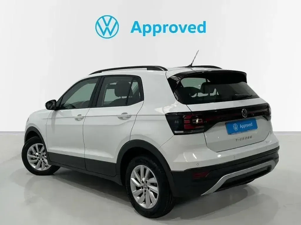 Usado VW T-Cross Advance 110 CV (80 kW) 2021 Blanco SUV