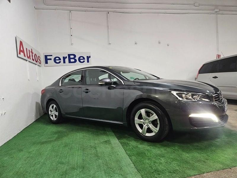 Gris / plata Usado 2016 Peugeot 508 Active Berlina | 8900 € (Precio justo) - Imagen 1/4