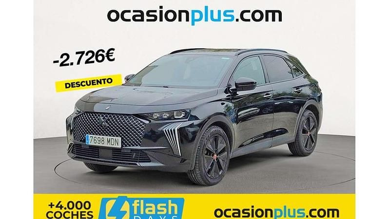 Negro Usado 2023 DS Automobiles DS7 Crossback Performance SUV | 23.470 € (Precio justo) - Imagen 1/4
