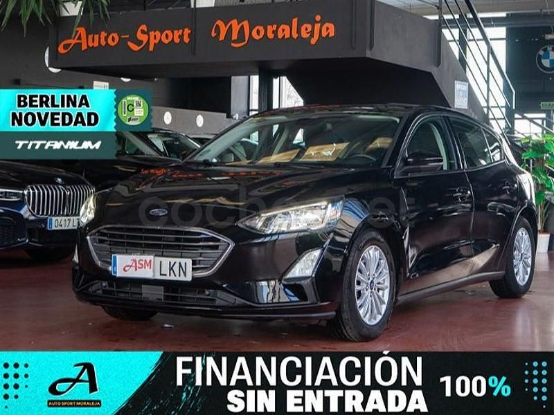 Usado Ford Focus Titanium 150 CV (110 kW) 2020 Negro Berlina