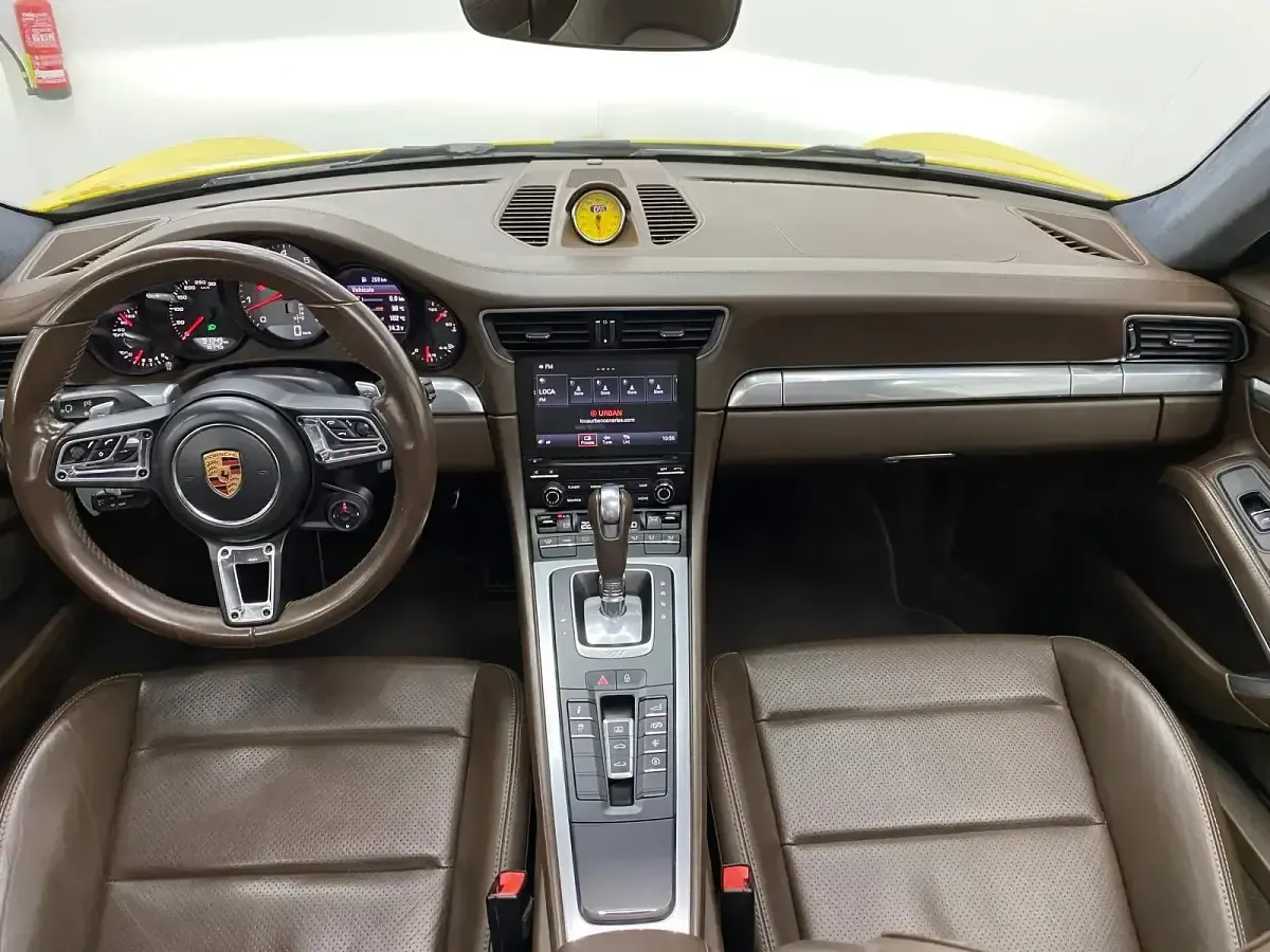 Usado Porsche 911 Carrera 4S 420 CV (308 kW) 2016 Amarillo Coupe