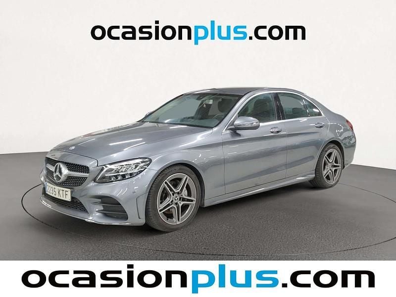 Usado Mercedes C200 AMG 184 CV (135 kW) 2019 Gris Berlina