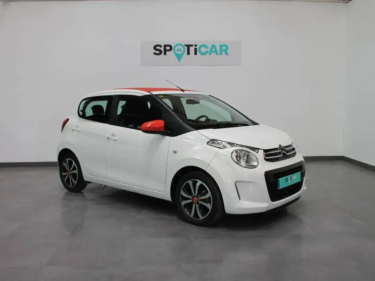 Brugt Citroën C1 Shine 72 HK (52 kW) 2018 Hvid Hatchback