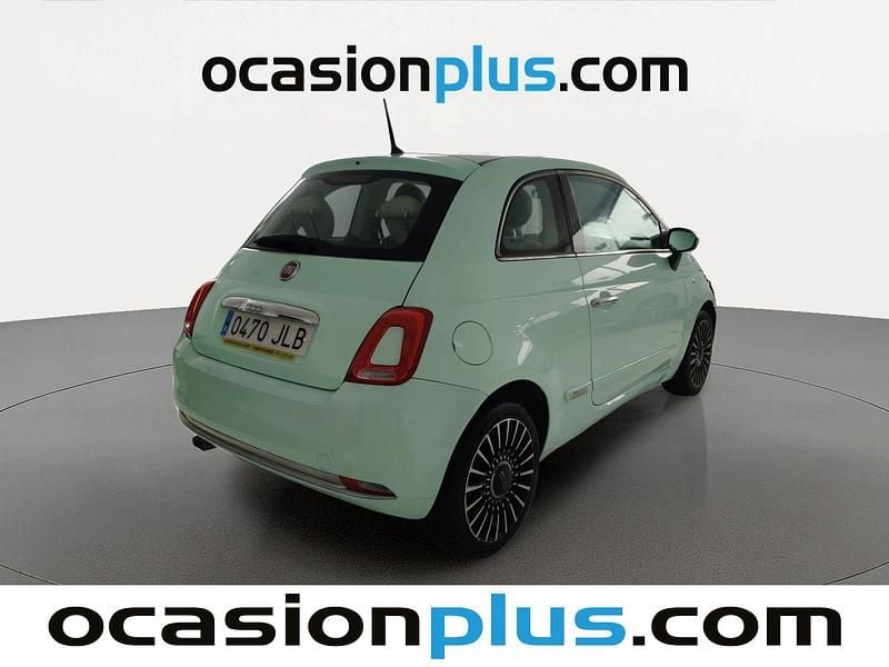 Usado Fiat 500 Lounge 69 CV (50 kW) 2016 Verde Utilitario