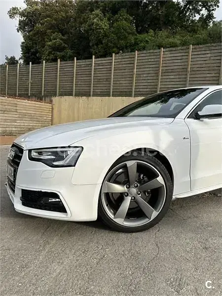 Usado Audi A5 Sportback S-Line 190 CV (139 kW) 2015 Blanco Utilitario