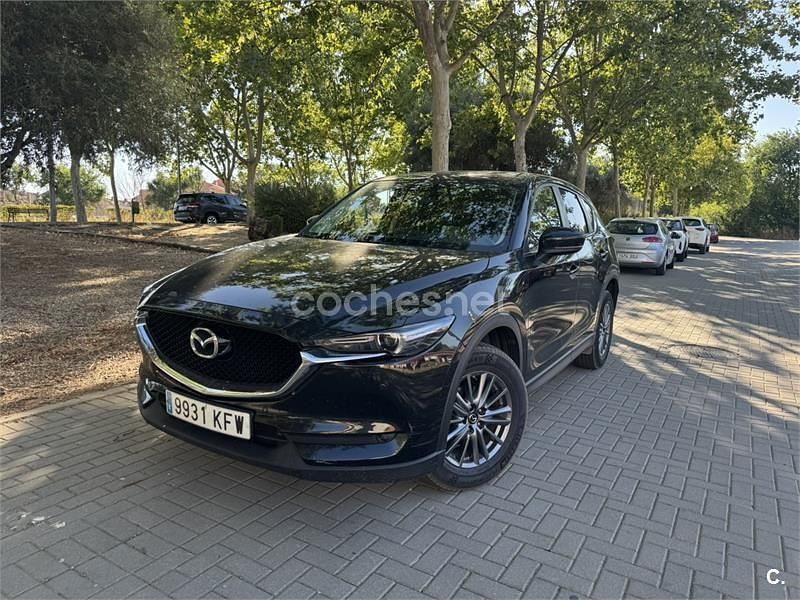 Negro Usado 2018 Mazda CX-5 SUV | 14.490 € (Buen precio) - Imagen 1/4