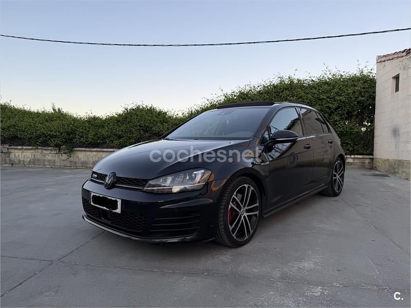 Usado VW Golf VII GTD 184 CV (135 kW) 2016 Negro Familiar