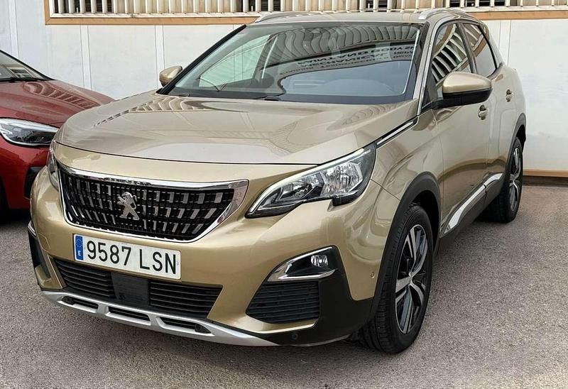 Beige Usado 2017 Peugeot 3008 Allure SUV | 15.900 € (Caro) - Imagen 1/4