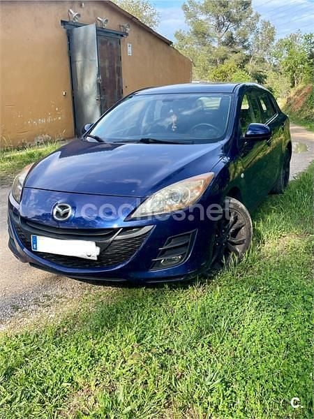 Usado Mazda 3 Active 105 CV (77 kW) 2009 Azul Berlina