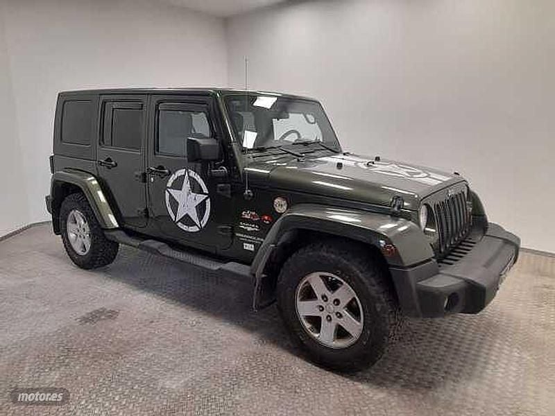 Usado Jeep Wrangler Sahara 177 CV (130 kW) 2008 Verde SUV