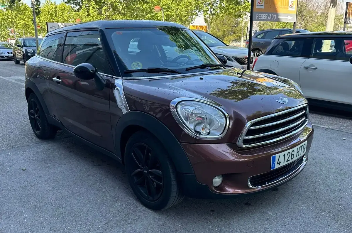 Usado Mini Cooper D Paceman 112 CV (82 kW) 2014 Granate SUV
