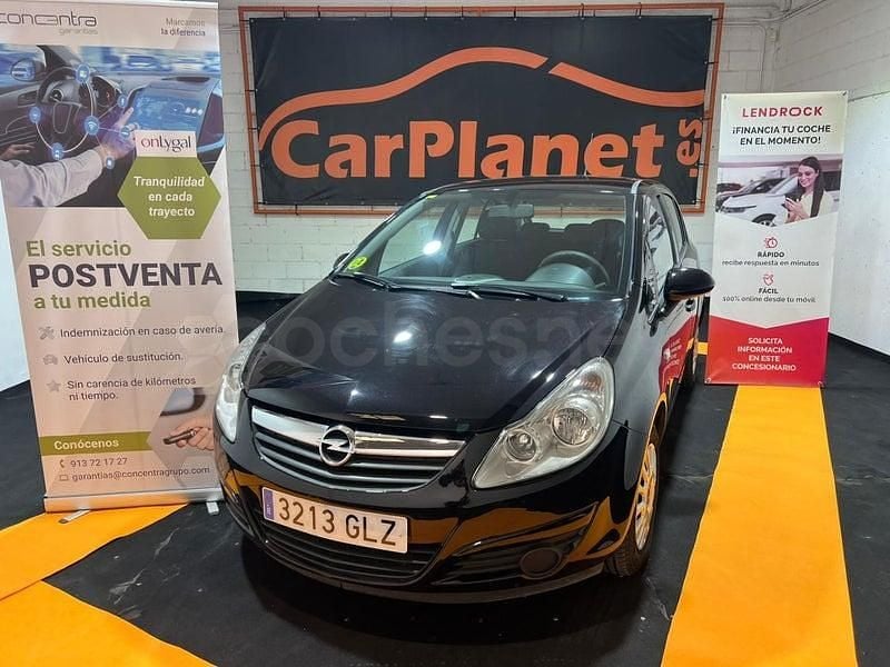 Usado Opel Corsa 75 CV (55 kW) 2009 Negro Utilitario