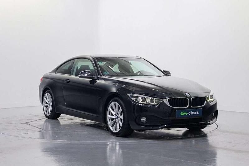 Usado BMW 420 190 CV (139 kW) 2017 Negro Coupe
