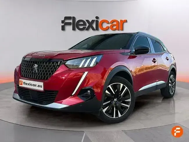Usado Peugeot 2008 GT 130 CV (95 kW) 2021 Rojo SUV