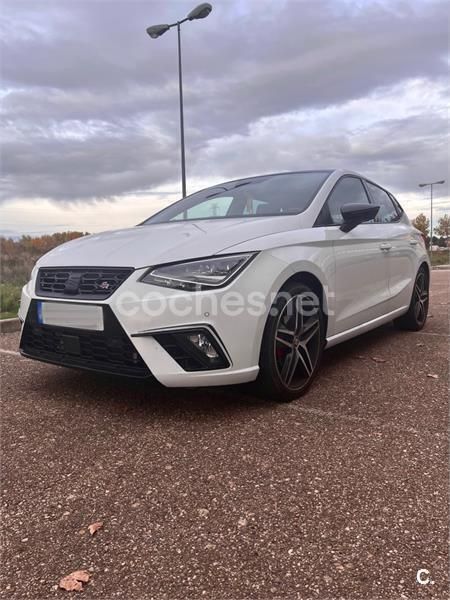 Usado Seat Ibiza FR 115 CV (84 kW) 2019 Blanco Berlina
