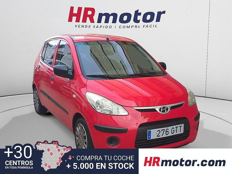 Rojo Usado 2010 Hyundai i10 GLS Utilitario | 4930 € (Precio justo) - Imagen 1/4
