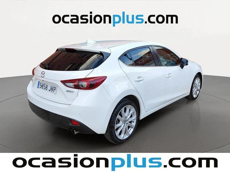 Käytetty Mazda 3 Luxury 150 HP (110 kW) 2016 Valkoinen Viistoperä