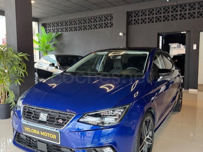 Usado Seat Ibiza FR 115 CV (84 kW) 2019 Azul Utilitario