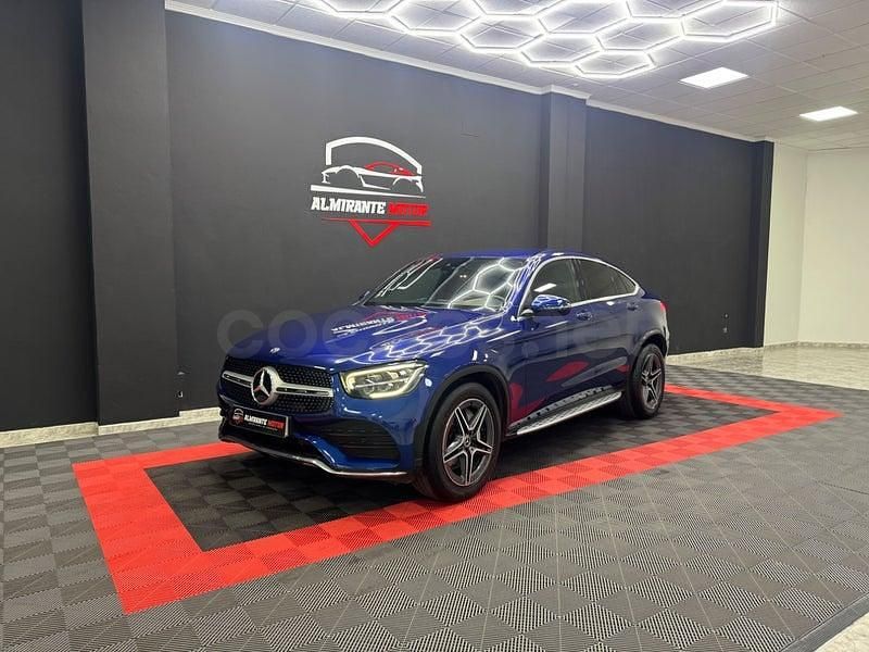 Usado Mercedes GLC220 194 CV (142 kW) 2020 Azul Coupe