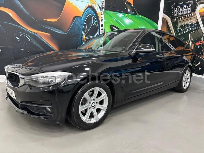 Negro Usado 2015 BMW 318 Gran Turismo Berlina | 10.999 € (Buen precio) - Imagen 1/4