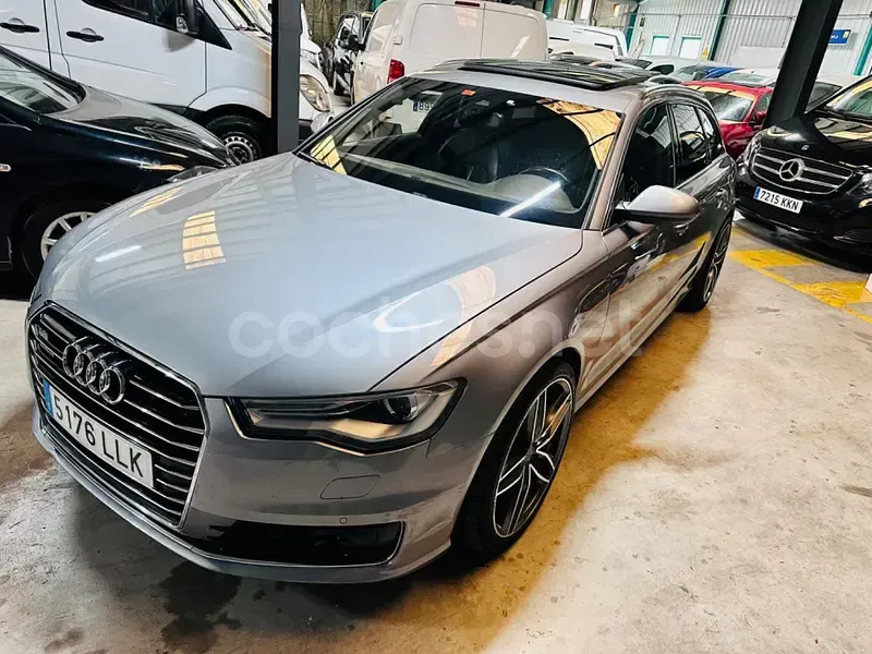 Usado Audi A6 Competition 326 CV (239 kW) 2016 Gris / plata Familiar