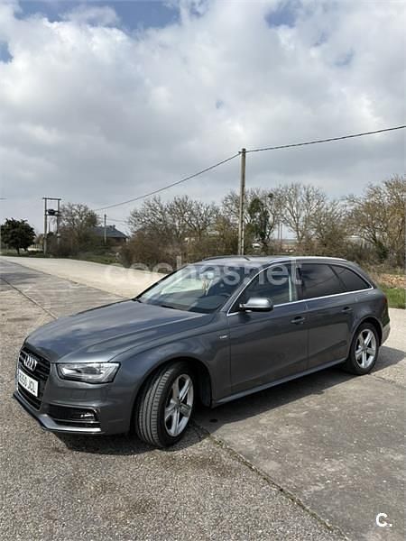 Usado Audi A4 S-Line 150 CV (110 kW) 2015 Gris / plata Familiar
