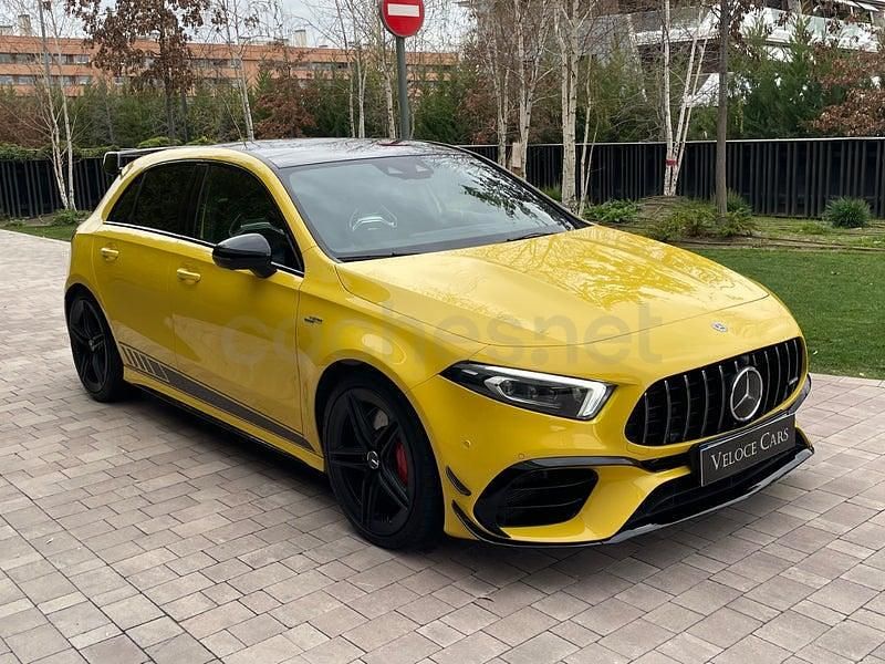 Usado Mercedes A45 AMG 421 CV (309 kW) 2020 Amarillo Berlina