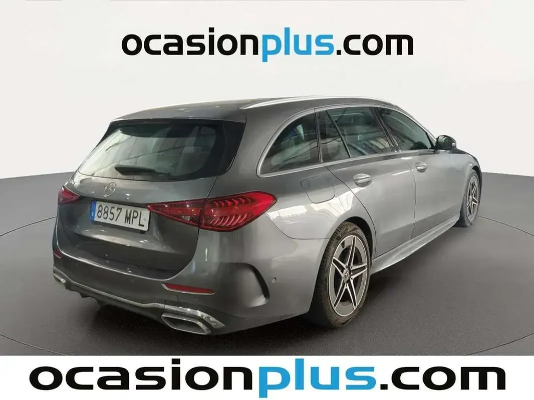 Usado Mercedes C200 163 CV (119 kW) 2024 Gris Familiar