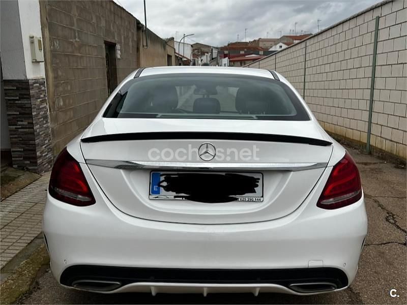Usado Mercedes C220 170 CV (125 kW) 2017 Blanco Berlina