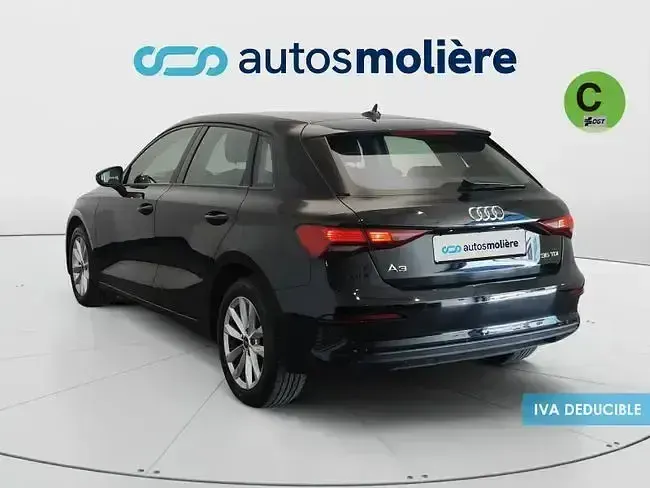 Usado Audi A3 150 CV (110 kW) 2023 Negro Berlina