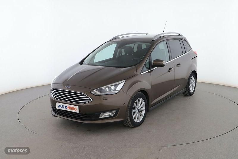 Marrón Usado 2015 Ford Grand C-Max Titanium Monovolumen | 14.599 € (Precio justo) - Imagen 1/3