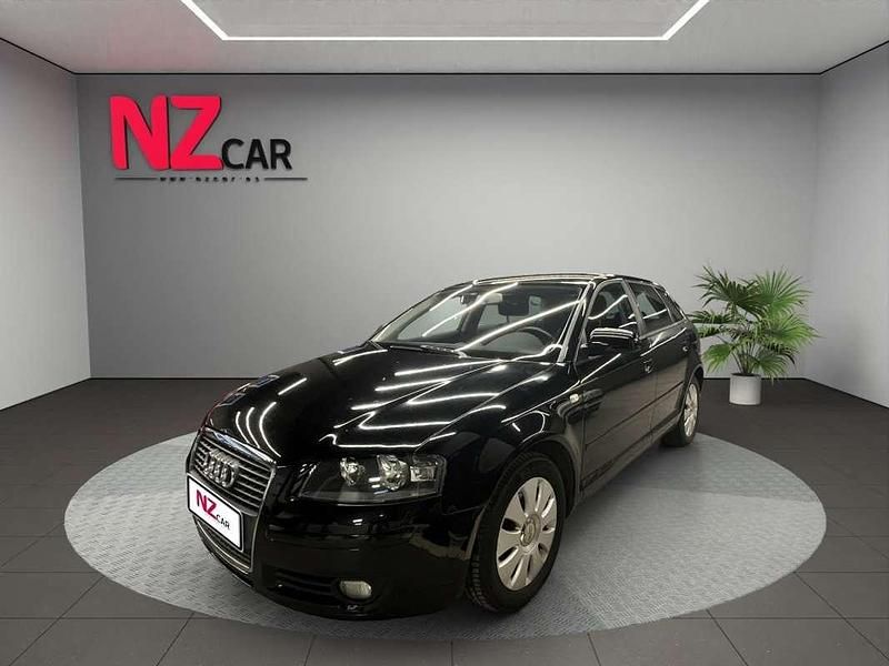 Negro Usado 2008 Audi A3 Sportback Ambiente Utilitario | 6500 € (Precio justo) - Imagen 1/4