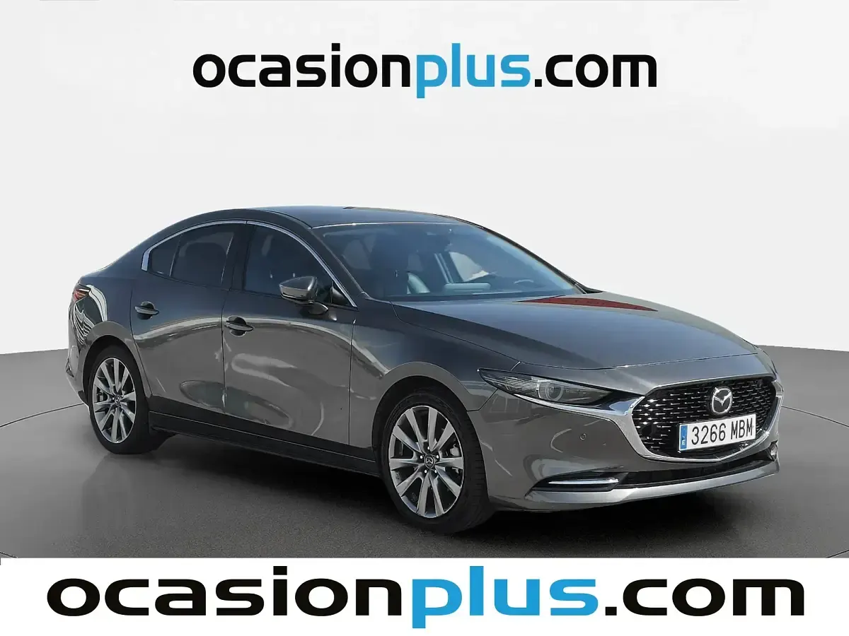 Usado Mazda 3 186 CV (136 kW) 2022 Gris Berlina