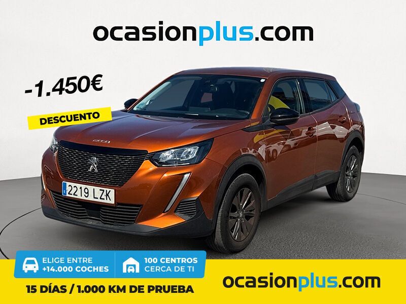 Naranja Usado 2022 Peugeot 2008 Active SUV | 15.950 € (Precio justo) - Imagen 1/4