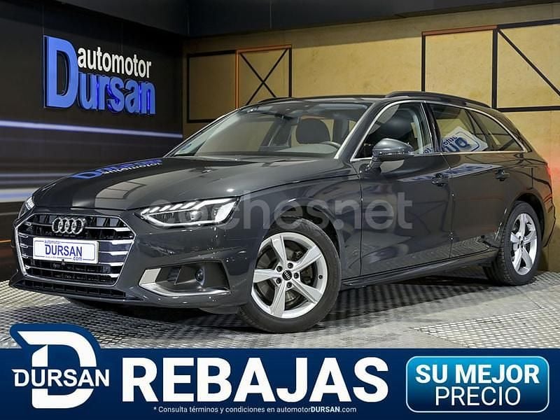 Negro Usado 2022 Audi A4 Advanced Plus Familiar | 26.990 € (Precio justo) - Imagen 1/4