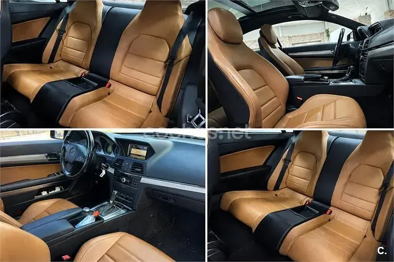 Usado Mercedes E200 Elegance 184 CV (135 kW) 2010 Negro Coupe