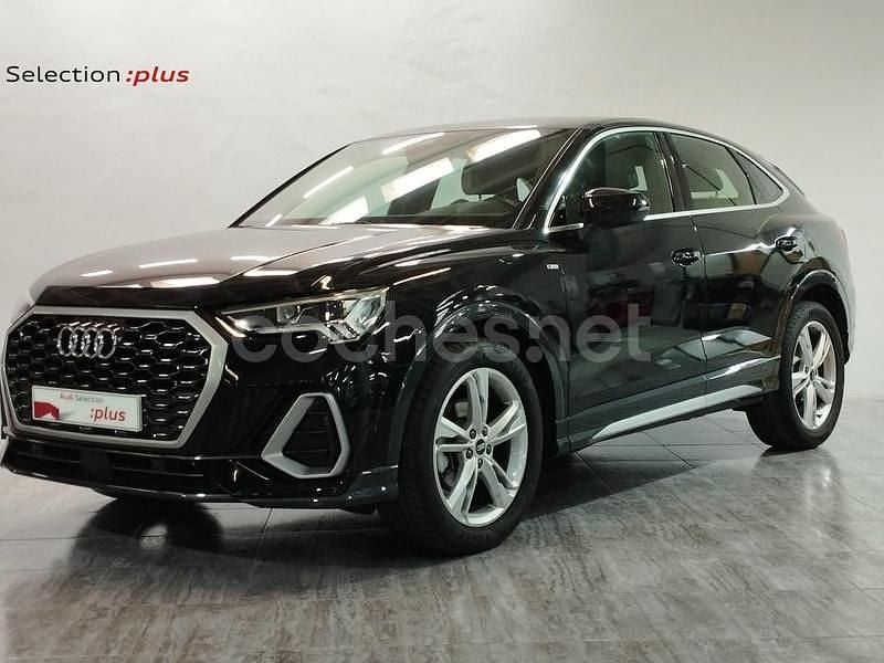 Usado Audi Q3 Sportback S-Line 150 CV (110 kW) 2021 Negro SUV