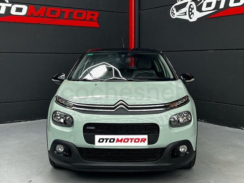 Usado Citroën C3 Feel 82 CV (60 kW) 2017 Verde Berlina