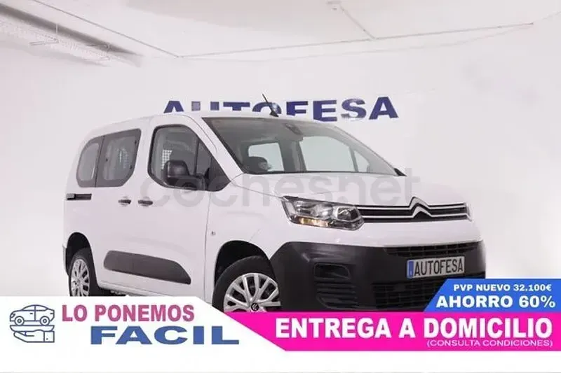 Käytetty Citroën Berlingo Live 102 HP (75 kW) 2023 Valkoinen Tila-auto
