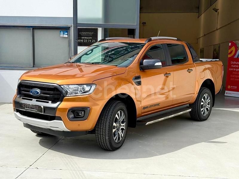 Naranja Usado 2021 Ford Ranger Wildtrack Recogida | 39.000 € (Precio justo) - Imagen 1/4