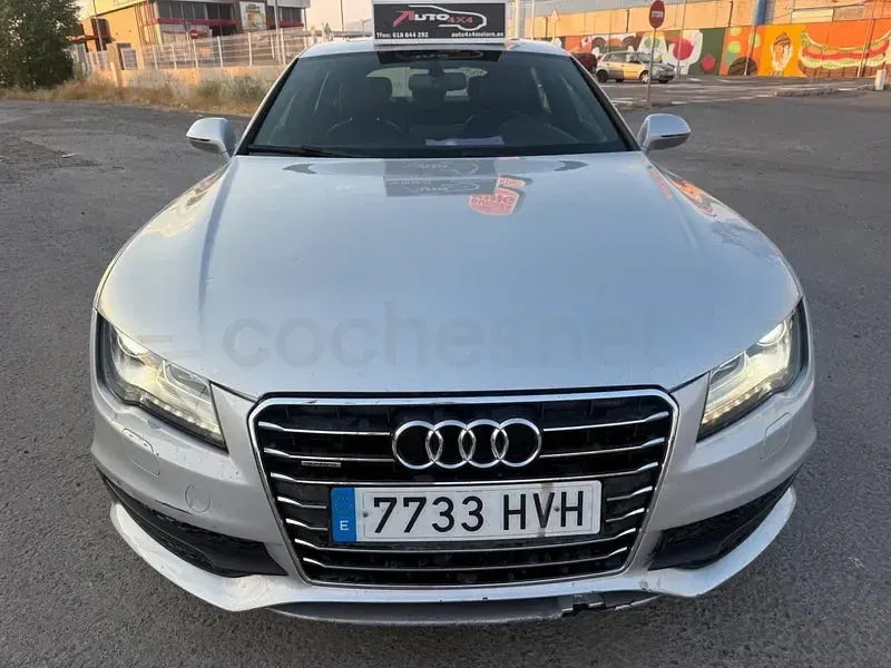 Usado Audi A7 Sportback S-Line 245 CV (180 kW) 2014 Gris / plata Utilitario