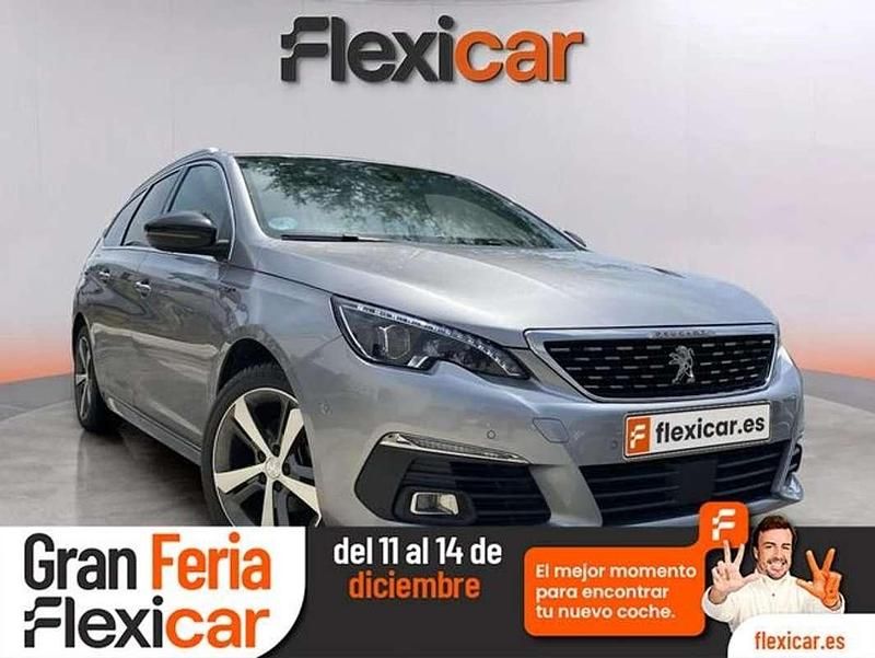 Gris Usado 2020 Peugeot 308 GT Familiar | 12.790 € (Precio justo) - Imagen 1/4