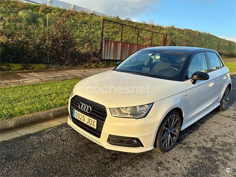 Usado Audi A1 Sportback 90 CV (66 kW) 2015 Blanco Utilitario