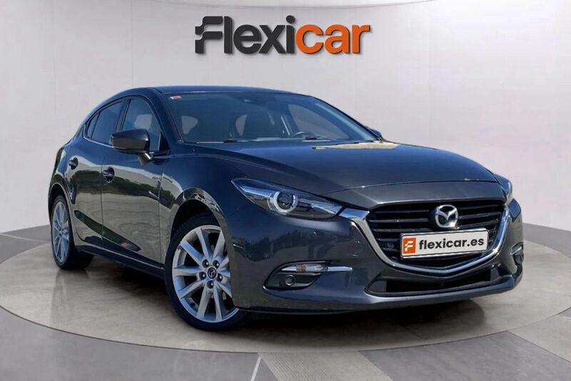 Gris Usado 2017 Mazda 3 Berlina | 11.790 € (Buen precio) - Imagen 1/4