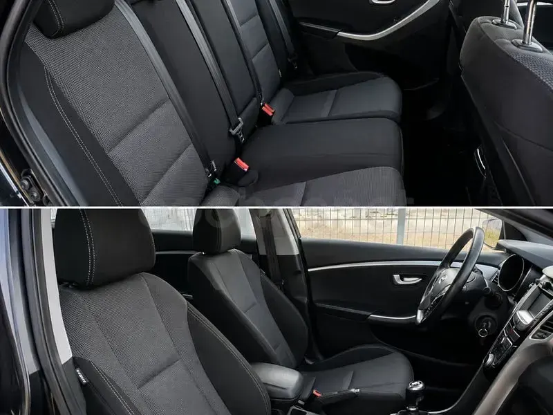 Usado Hyundai i30 Blackline 110 CV (80 kW) 2015 Negro Familiar