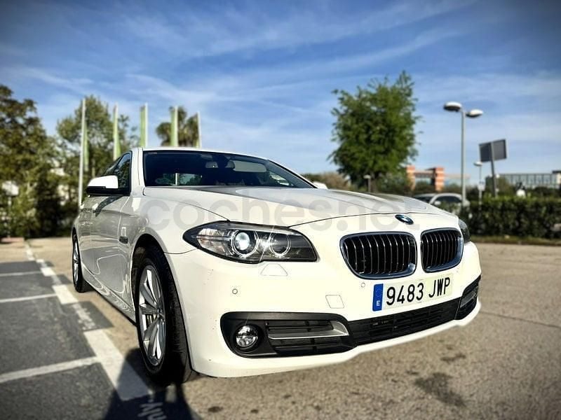 Usado BMW 520 Comfort Edition 190 CV (139 kW) 2017 Blanco Berlina