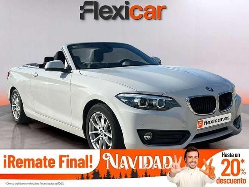 Blanco Usado 2018 BMW 220 Descapotable | 21.590 € (Buen precio) - Imagen 1/4