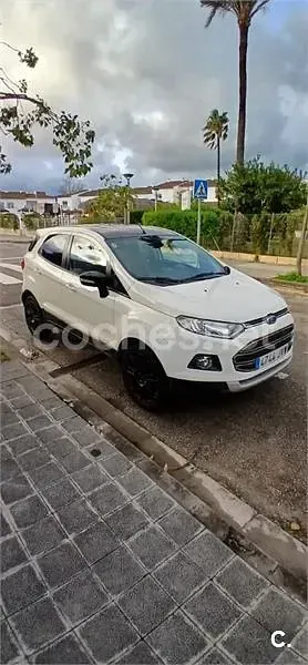 Usado Ford Ecosport Titanium 95 CV (69 kW) 2016 Blanco SUV